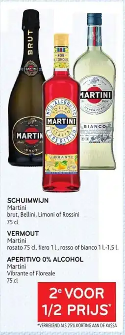 Alvo Martini Schuimwijn 75cl aanbieding