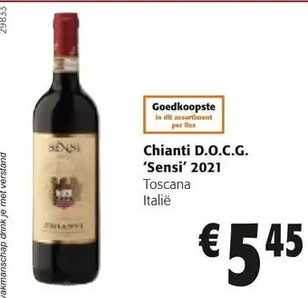 Chianti D.O.C.G. Sensi 2021 Toscana