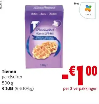 Colruyt Tienen Parelsuiker 500g aanbieding
