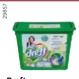 Colruyt Dreft 4-in-1 ultimate care caps 42 dosissen aanbieding