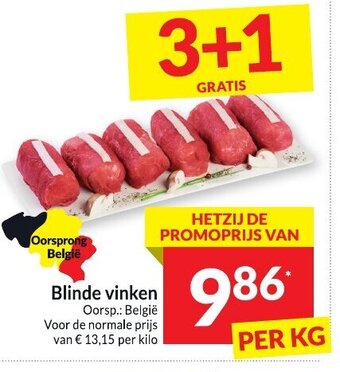 Intermarché Blinde vinken per kg aanbieding