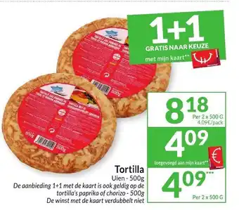 Tortilla uien- 500g