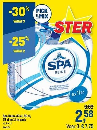 Makro Spa reine aanbieding
