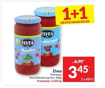 Intermarché Elvea pastasaus 400g aanbieding