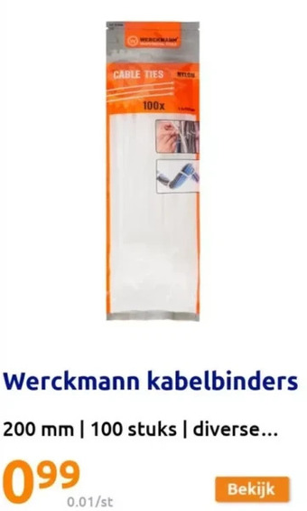Werckmann kabelbinders