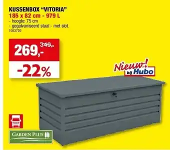 Hubo Kussenbox “vitoria” 185 x 82 cm - 979 l aanbieding