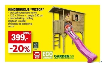 Kinderhuisje “victor”