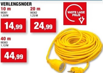 Hubo Verlengsnoer 10 m aanbieding