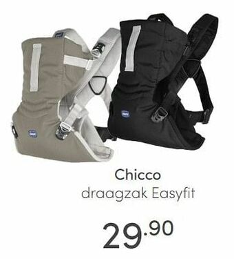 Baby & Tiener Chicco draagzak easyfit aanbieding