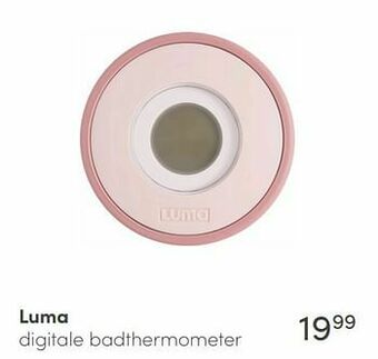Baby & Tiener Luma digitale badthermometer aanbieding