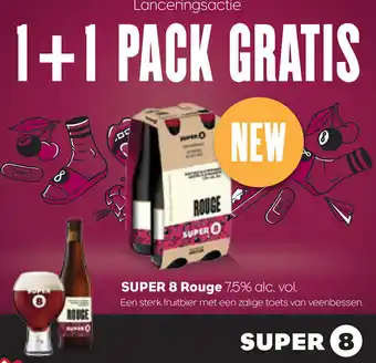 Prik en Tik Super 8 Rouge 7.5% Alc. Vol aanbieding