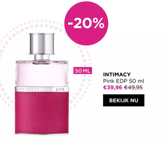 ICI PARIS XL Intimacy Pink EDP 50ml aanbieding