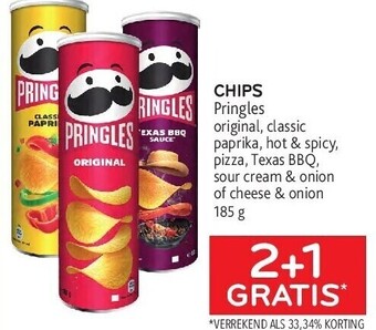 Alvo Chips pringles aanbieding