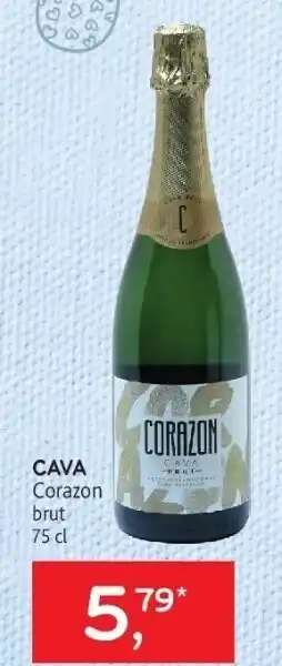 Alvo Cava corazon brut 75 cl aanbieding