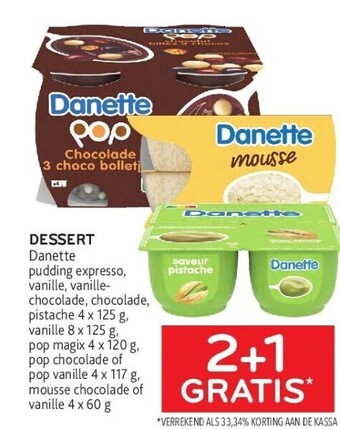 Dessert danette