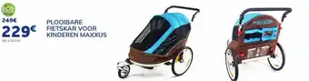 Auto5 Plooibare Fietskar voor Kinderen Maxxus Ref 2191298 aanbieding
