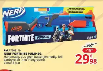 Nerf fortnite pump sg