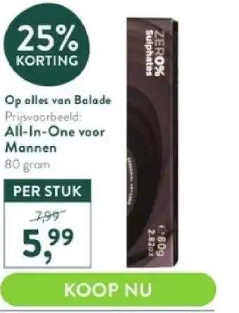 All-in-one voor mannen 80 gram