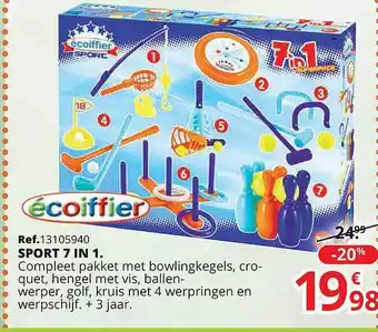 Ecoiffier Sport 7 In 1