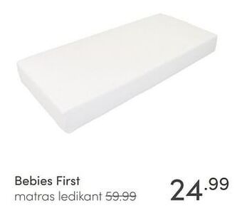 Baby & Tiener Bebies first matras ledikant aanbieding