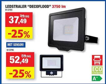 Hubo Ledstraler aanbieding