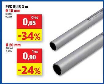 Pvc buis 3 m