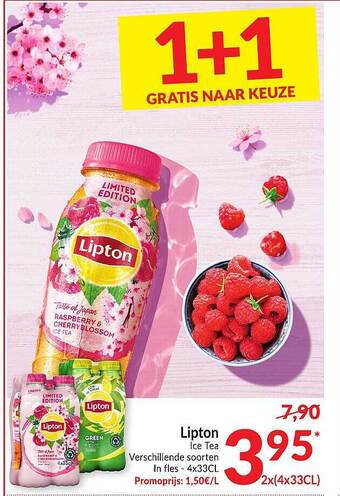 Intermarché Lipton ice tea aanbieding