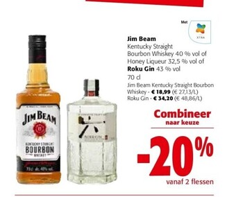 Colruyt Jim beam aanbieding