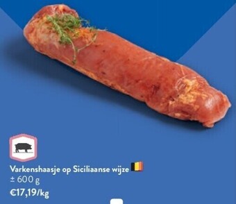 OKay Varkenshaasje op siciliaanse wijze aanbieding