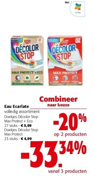 Colruyt Eau ecarlate aanbieding