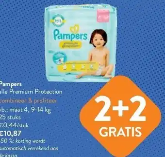 OKay Pampers alle premium protection aanbieding