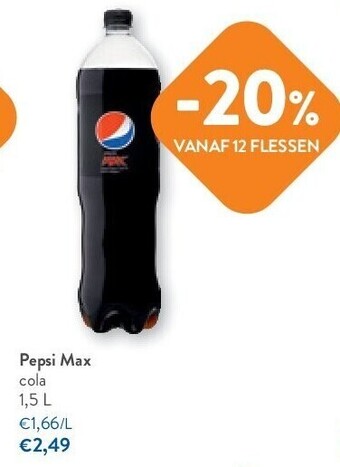 OKay Pepsi max cola 1,5 l aanbieding