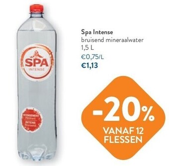 OKay Spa intense bruisend mineraalwater 1,5 l aanbieding