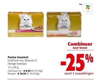 Colruyt Purina gourmet aanbieding