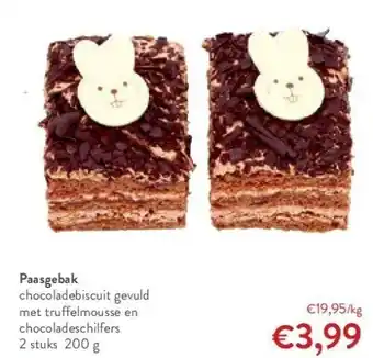 OKay Paasgebak chocoladebiscuit gevuld aanbieding