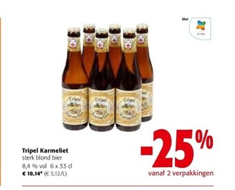 Colruyt Tripel karmeliet aanbieding