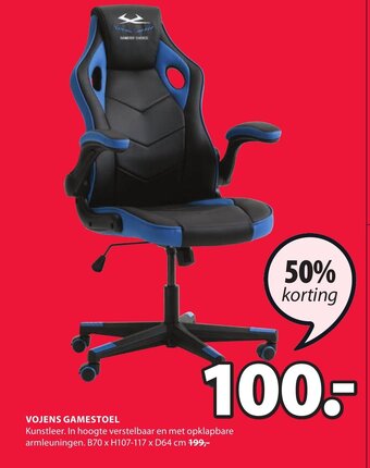 Jysk Vojens gamestoel aanbieding
