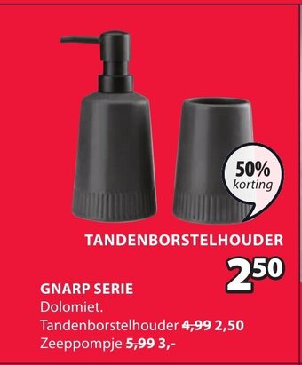 Jysk Gnarp serie aanbieding