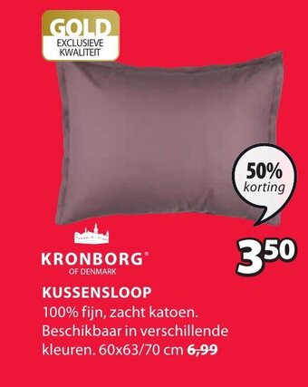 Jysk Kussensloop aanbieding