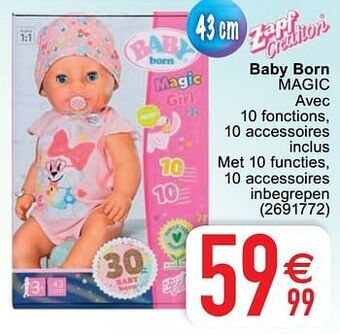 Cora Baby born magic aanbieding