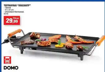 Hubo Domo teppanyaki aanbieding