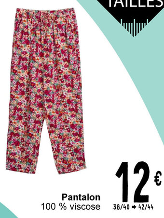 Cora Pantalon 100% viscose aanbieding