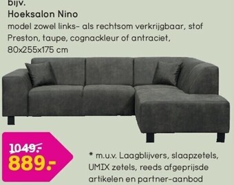 Leen Bakker Hoeksalon nino aanbieding
