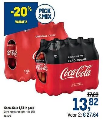 Makro Coca-cola aanbieding