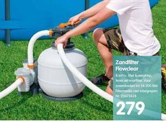 Zandfilter flowclear