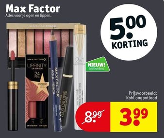 Kruidvat Max factor kohl oogpotlood aanbieding