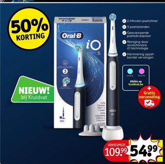 Kruidvat Oral-B iO series 3 aanbieding