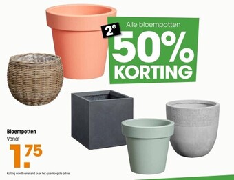Kwantum Bloempotten aanbieding