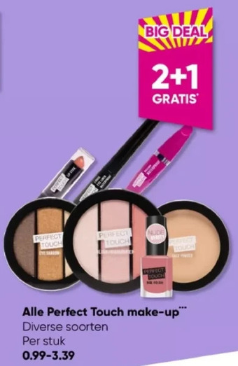 Big Bazar Alle perfect touch make-up aanbieding
