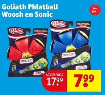 Kruidvat Goliath phlatball woosh en sonic aanbieding
